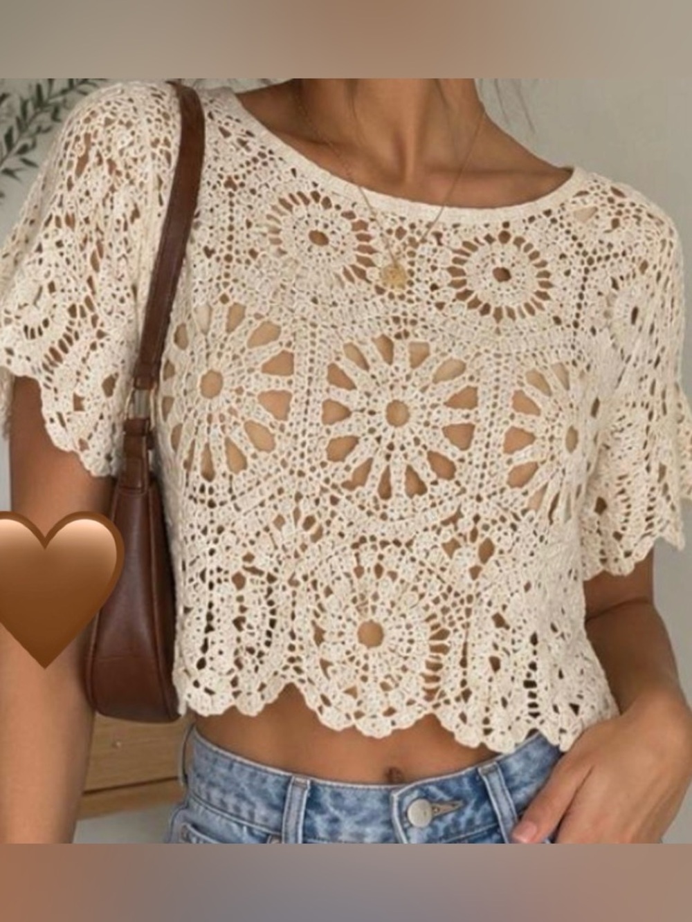 REBELLION LADIES CROCHET TOP